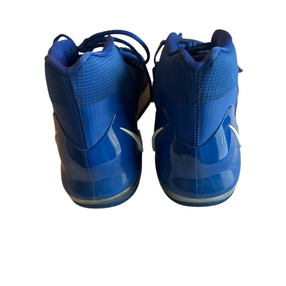 Blue Nike Air Force 72 engineered athletic sneakers with mesh upper and Velcro - Picture 4 of 8